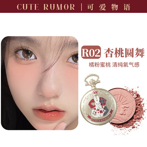 CUTE RUMOR | Wonderland Tea Party Pocket Watch Blush
